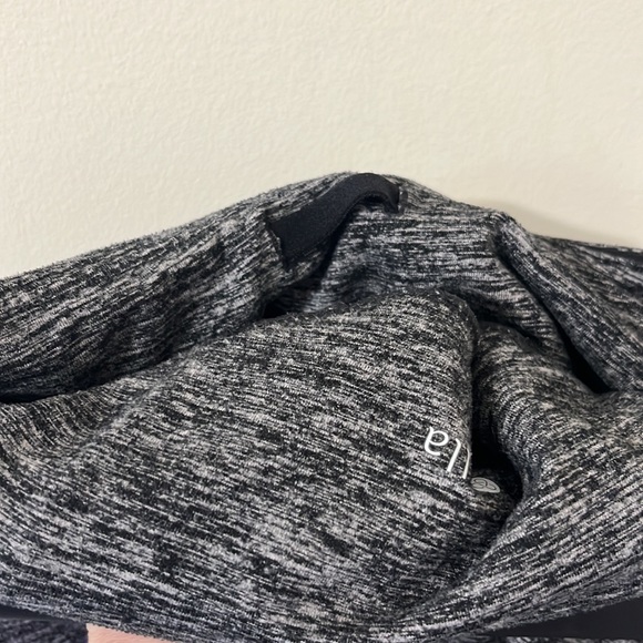 ZELLA High Waist Cozy Tech Flare Black Melange Pants Size Small - Picture 12 of 12